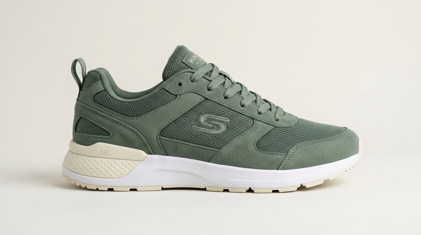 Order confirmed green sneaker